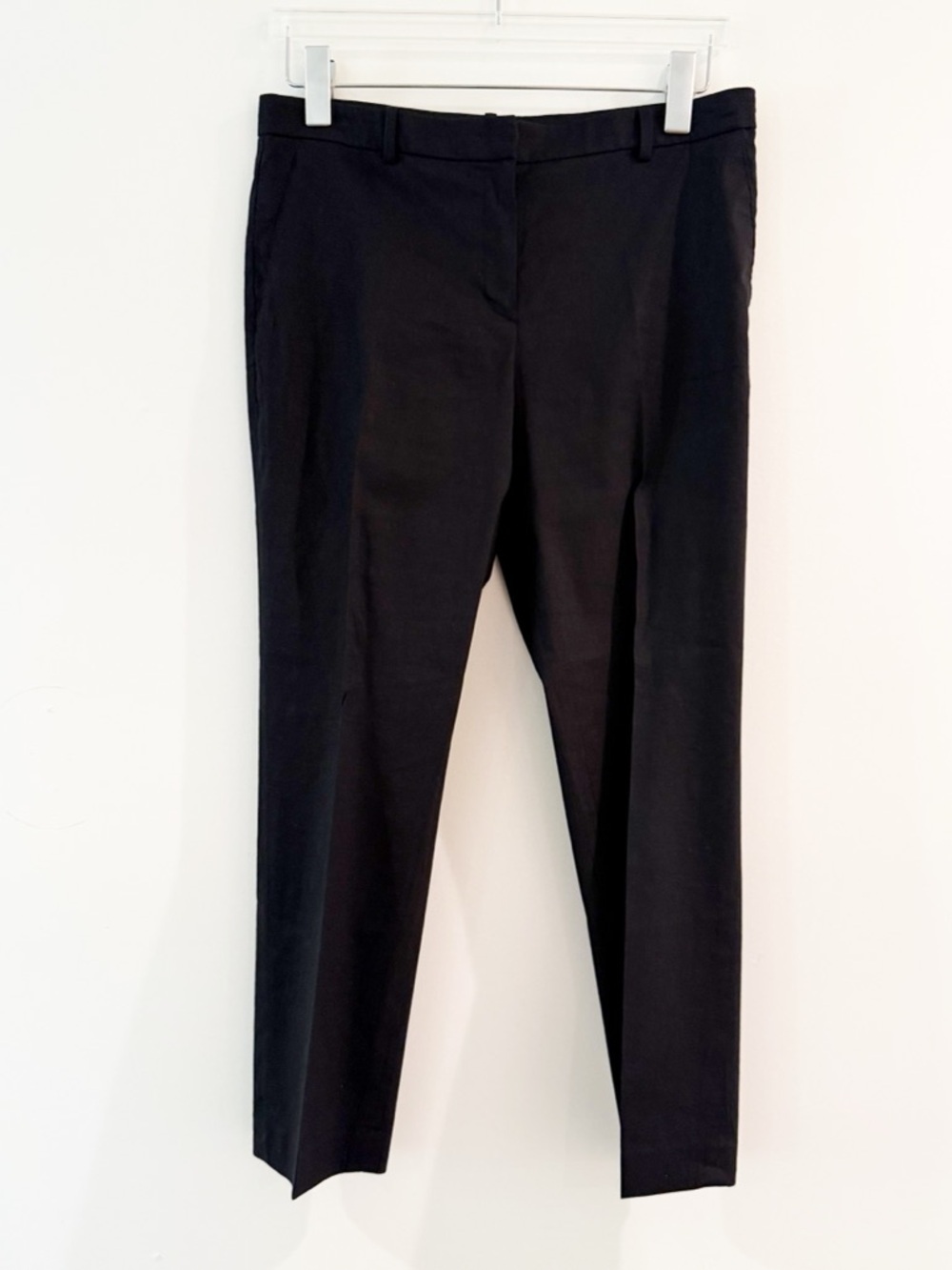 Theory Tailor Trouser In Crunch Wash Linen - Picture 3 of 9